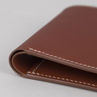 Cognac Leather Cardholder bi-fold