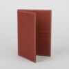 Portefeuille en Cuir Cognac