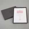 Carte de Noël, Menorah