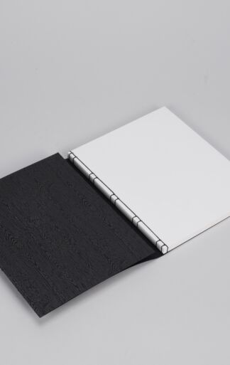 Notebook A5 Brasilia Black silver guilding
