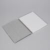 Notebook A5 Brasilia Grey silver guilding - Image 2