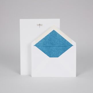 Feuilles A5 gravées d'une libellule
