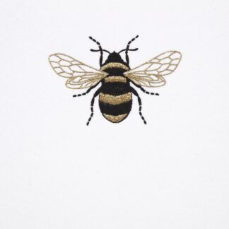 Feuilles A5 gravées d'une abeille
