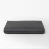 PORTE CARTES LONG CUIR LISSE - GRIS
