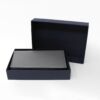 PORTE CARTES LONG CUIR LISSE - GRIS