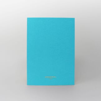BLOC NOTE A5 LIGNE - TURQUOISE