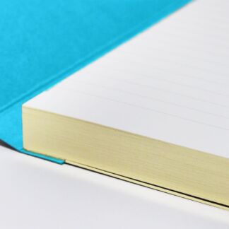 BLOC NOTE A5 LIGNE - TURQUOISE