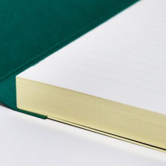 BLOC NOTE A5 LIGNE - VERT FONCE
