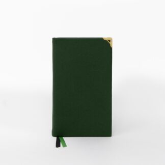 CARNET CUIR A6 - VERT FONCE