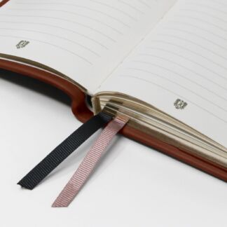 CARNET CUIR LIGNE A6 - MARRON CLAIR