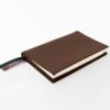 CARNET CUIR A6 - MARRON FONCE