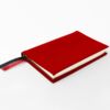CARNET CUIR A6 - ROUGE