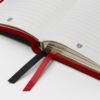 CARNET CUIR LIGNE A6 - ROUGE