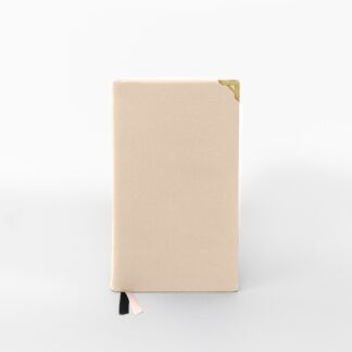 CARNET CUIR A6 - ECRU