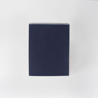CARNET A5 COUTURE JAPONAISE - FACON CUIR BLEU